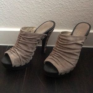 Guess Suede Mules